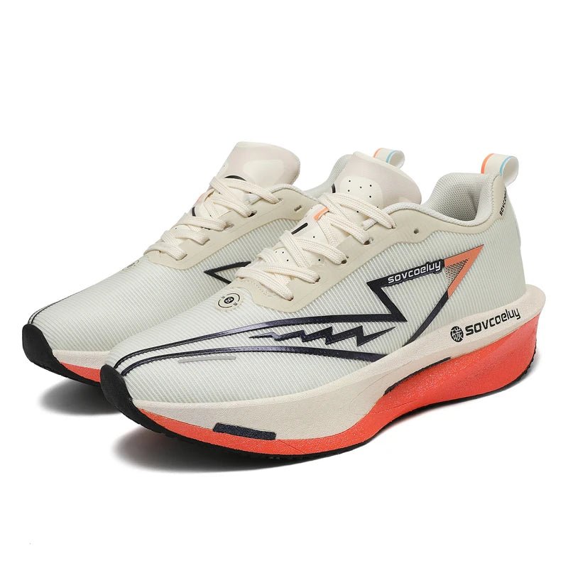 Running Shoes Carbon Board Speciality Marathon Men Sports Breathable Lightweight Women's Comfortable Athletic Nonskid Sneakers - PrimeNest