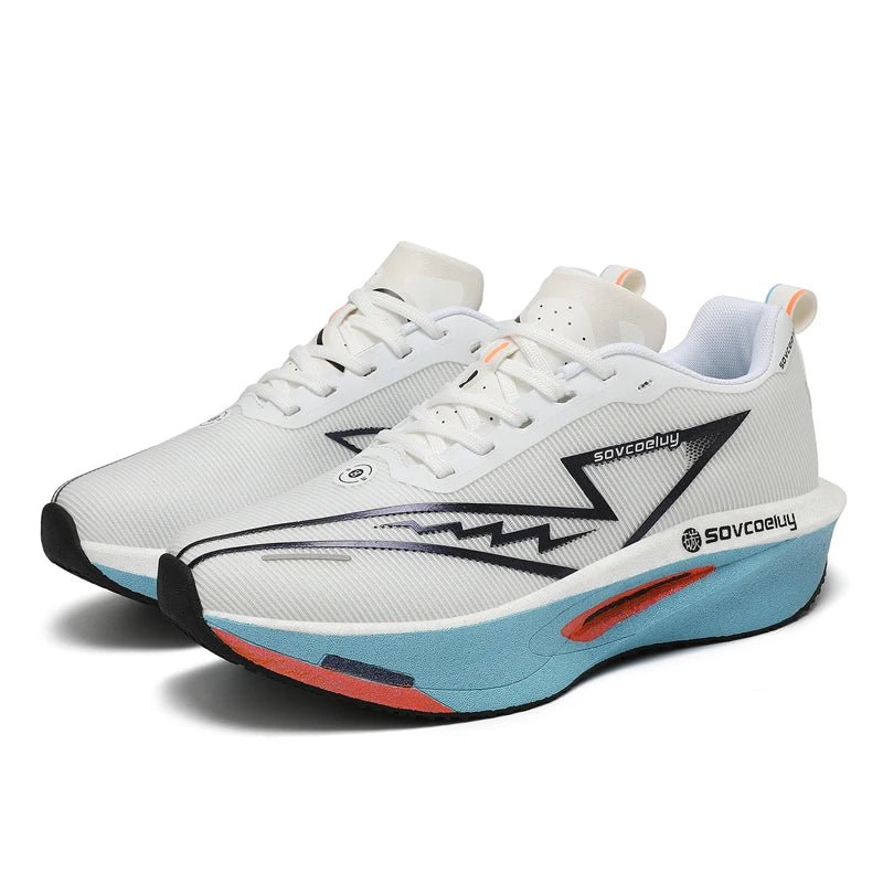 Running Shoes Carbon Board Speciality Marathon Men Sports Breathable Lightweight Women's Comfortable Athletic Nonskid Sneakers - PrimeNest