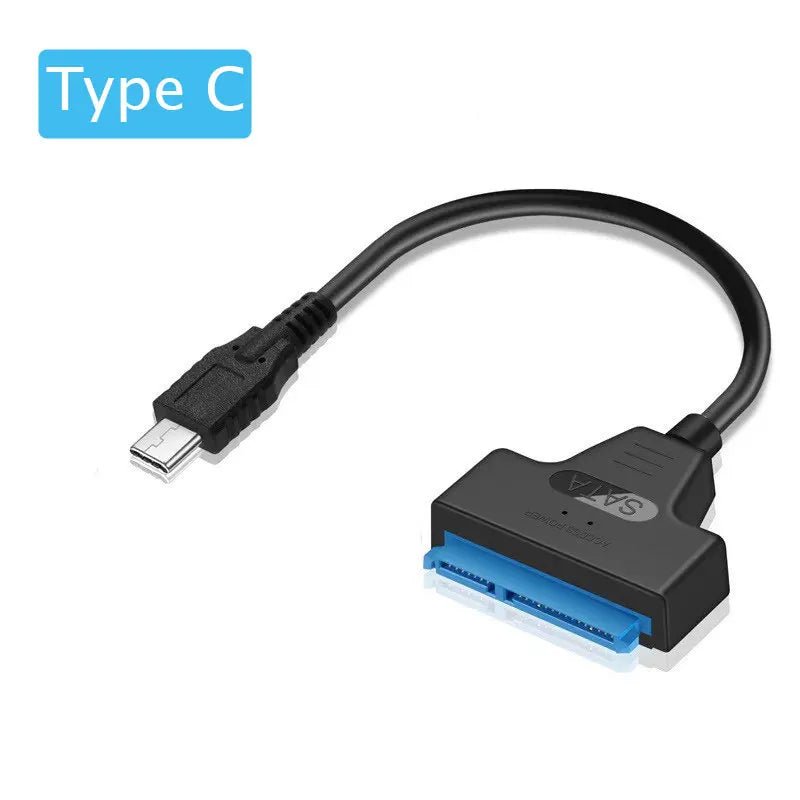 SATA to USB 3.0 / 2.0 Cable Up to 6 Gbps for 2.5 Inch External HDD SSD Hard Drive SATA 3 22 Pin Adapter USB 3.0 to Sata III Cord - PrimeNest