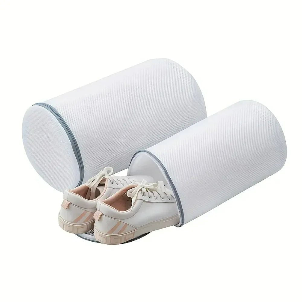 Shoes Mesh Laundry Bag Machine Wash Clothes Shoes Protective Bag University Dormitory Dirty Clothes Storage Durable Washing Bags - PrimeNest