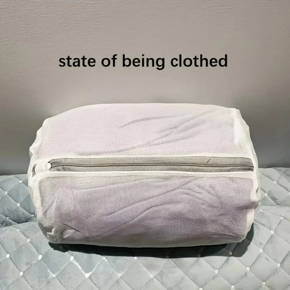 Shoes Mesh Laundry Bag Machine Wash Clothes Shoes Protective Bag University Dormitory Dirty Clothes Storage Durable Washing Bags - PrimeNest