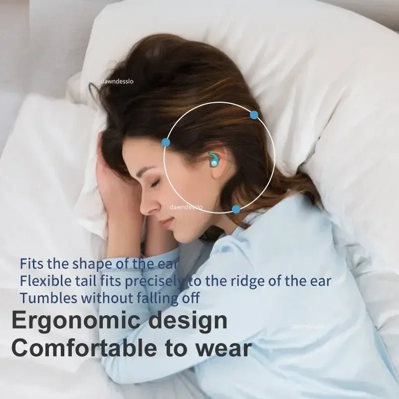 Silicone Noise Cancelling Earplugs Noise Filter Sleep Swimming Waterproof Three Layer Mute Earplugs - PrimeNest