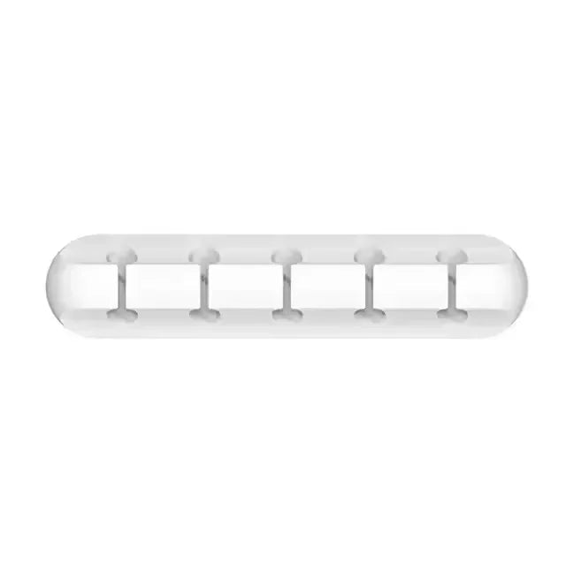 Silicone USB Cable Organizer USB Charging Cable Winder Desktop Tidy Management Clips Cable Holder For Mouse earphone Accessories - PrimeNest
