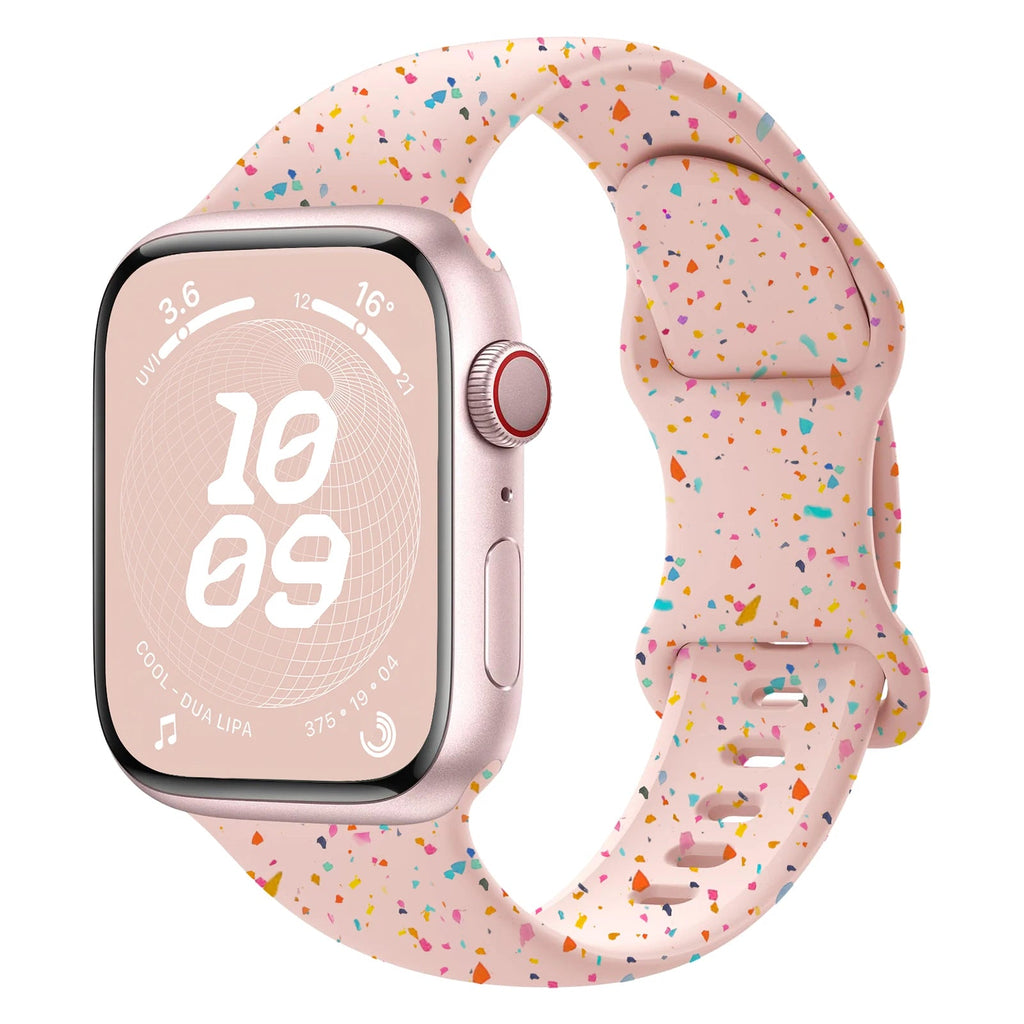 Sport Silicone Loop for Apple watch band 40mm 45mm 44mm 41mm 38mm 49mm Soft bracelet iwatch Series 9 8 7 6 5 3 SE Ultra 2 strap - PrimeNest