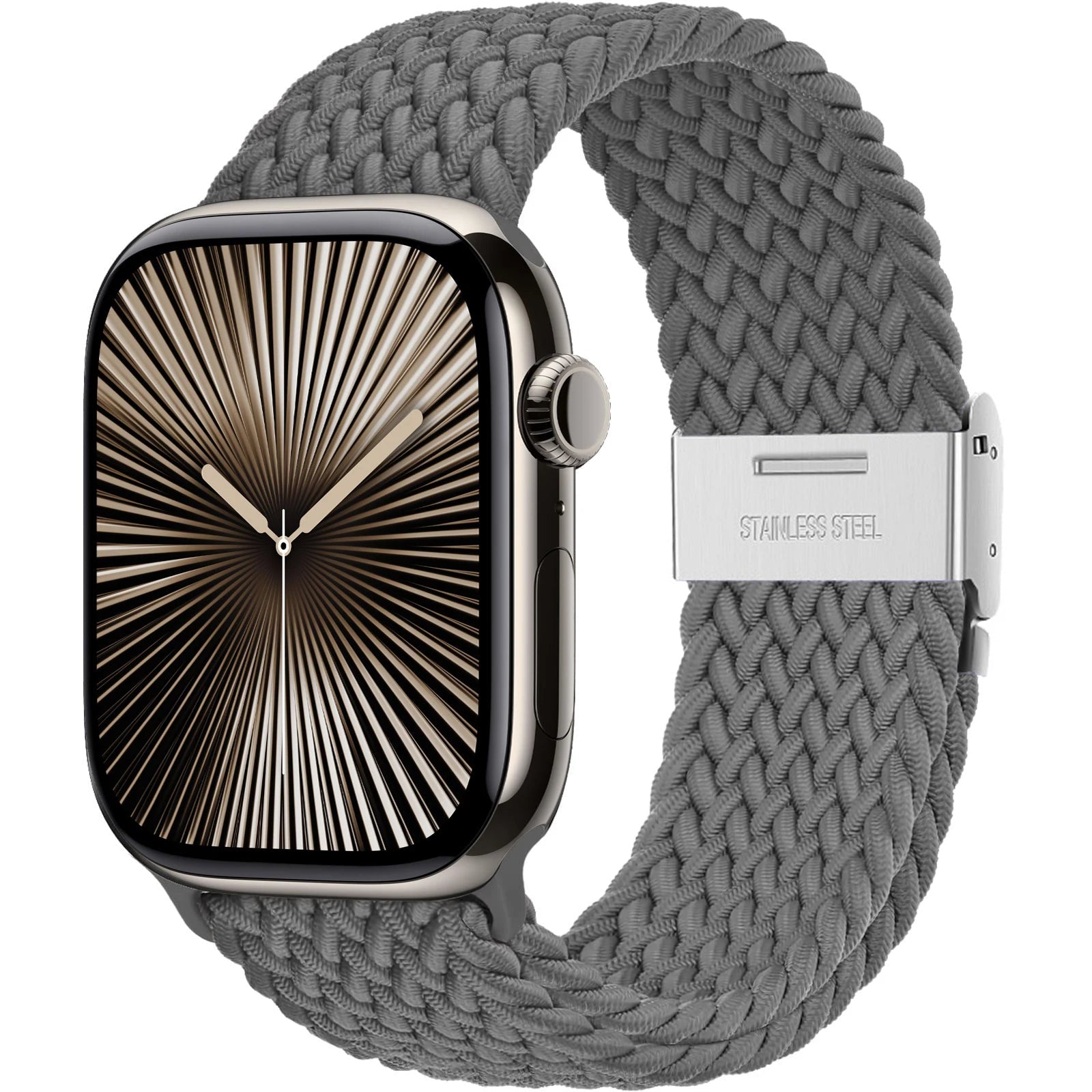 Strap For Apple watch band 46mm 45mm 44mm 49mm 40mm 41mm 42mm Braided loop correa bracelet iWatch series 10 8 9 7 5 2030 - PrimeNest