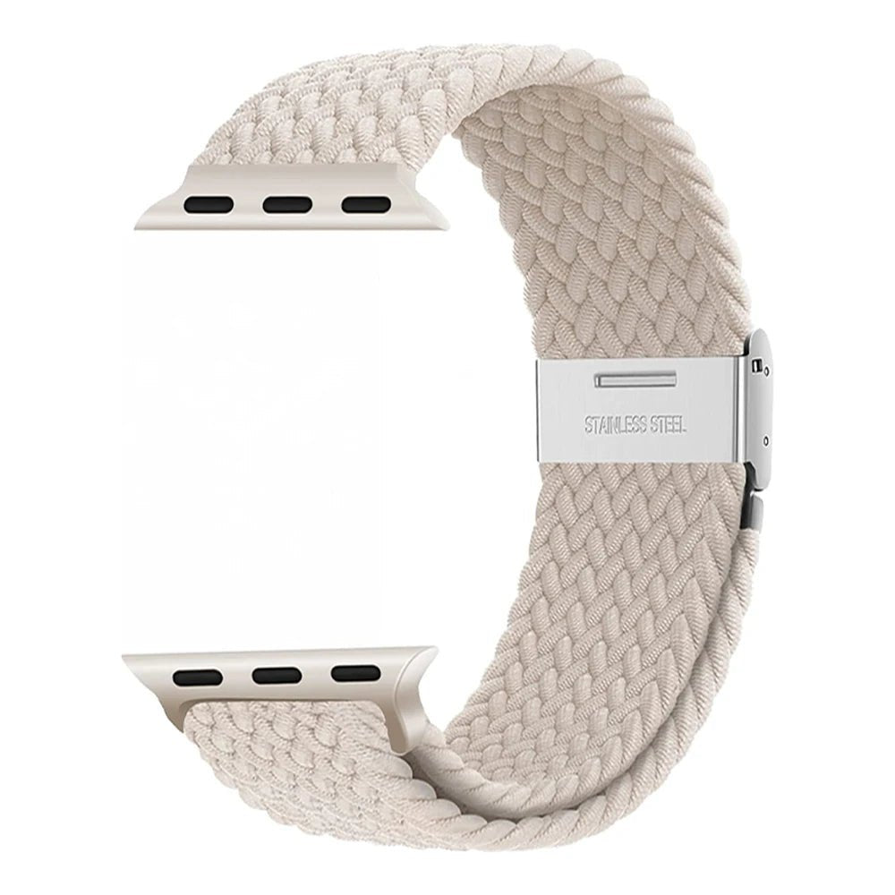 Strap For Apple watch band 46mm 45mm 44mm 49mm 40mm 41mm 42mm Braided loop correa bracelet iWatch series 10 8 9 7 5 2030 - PrimeNest