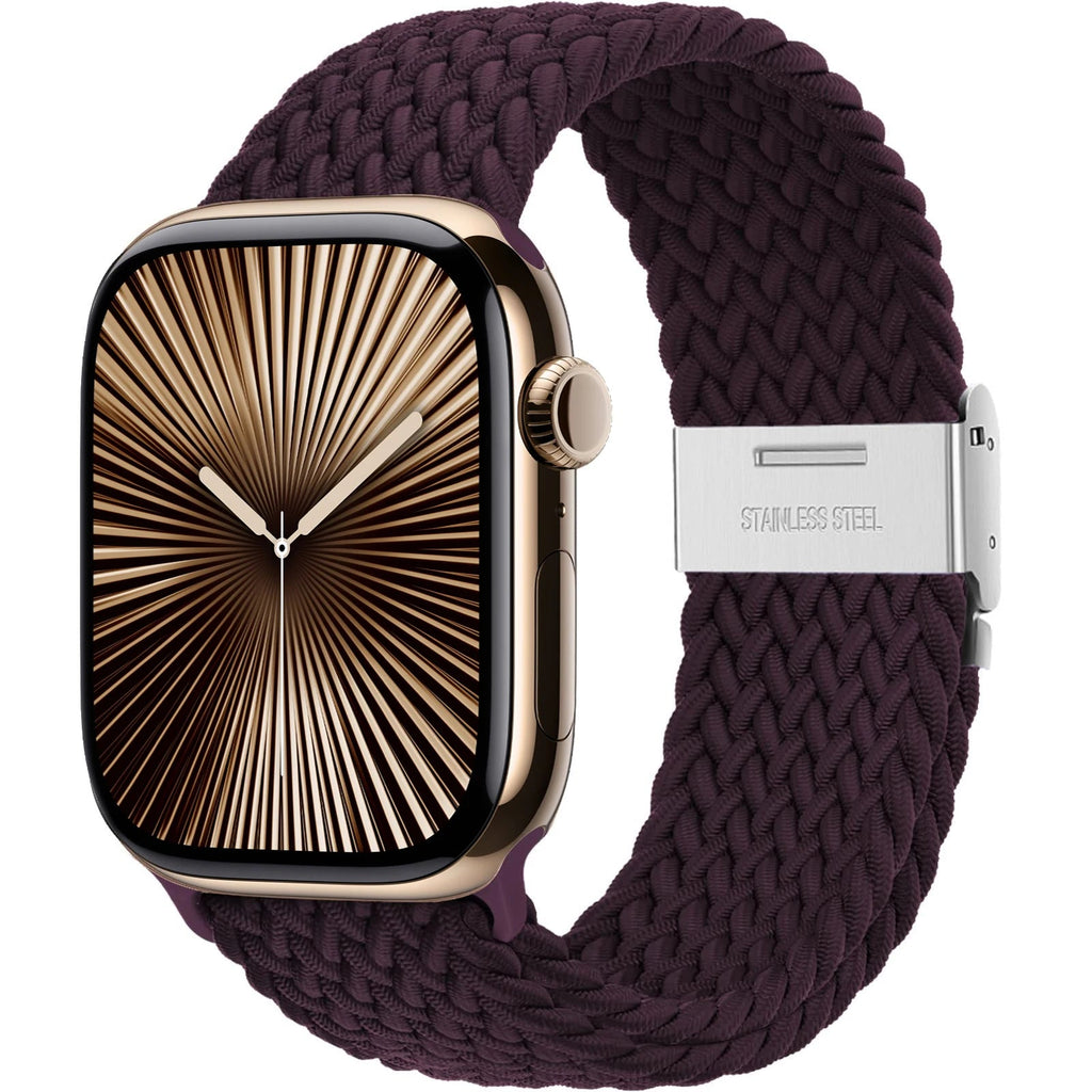 Strap For Apple watch band 46mm 45mm 44mm 49mm 40mm 41mm 42mm Braided loop correa bracelet iWatch series 10 8 9 7 5 2030 - PrimeNest