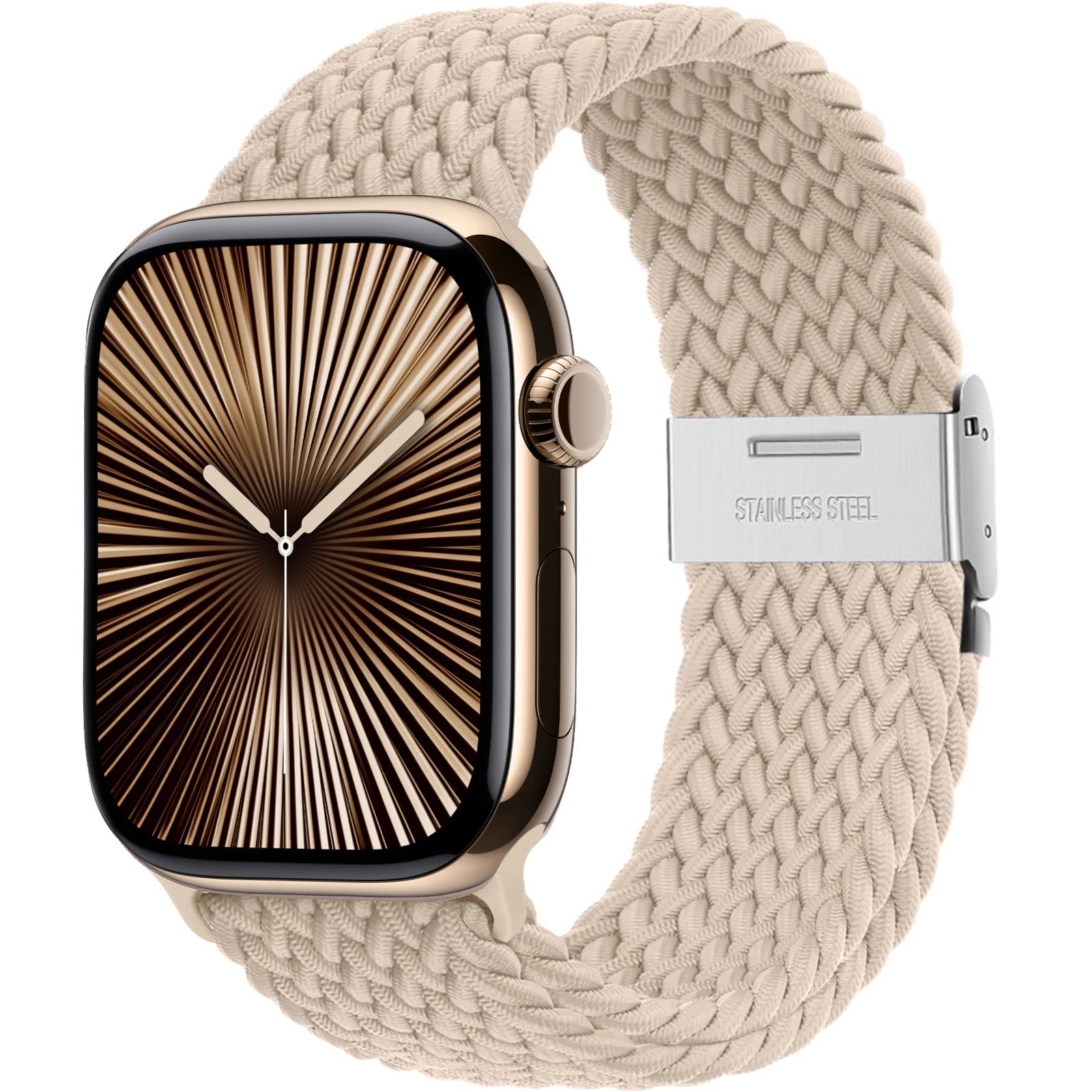 Strap For Apple watch band 46mm 45mm 44mm 49mm 40mm 41mm 42mm Braided loop correa bracelet iWatch series 10 8 9 7 5 2030 - PrimeNest