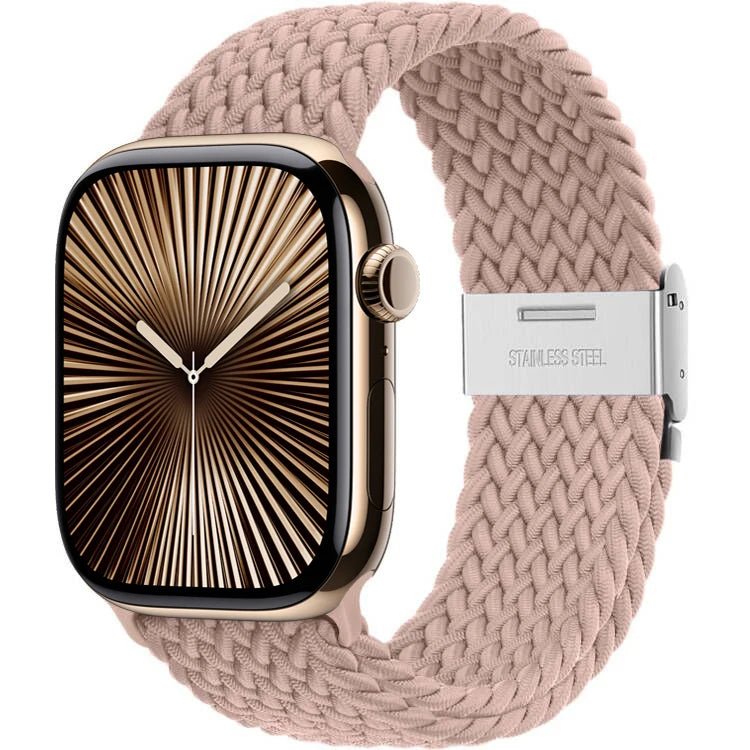 Strap For Apple watch band 46mm 45mm 44mm 49mm 40mm 41mm 42mm Braided loop correa bracelet iWatch series 10 8 9 7 5 2030 - PrimeNest