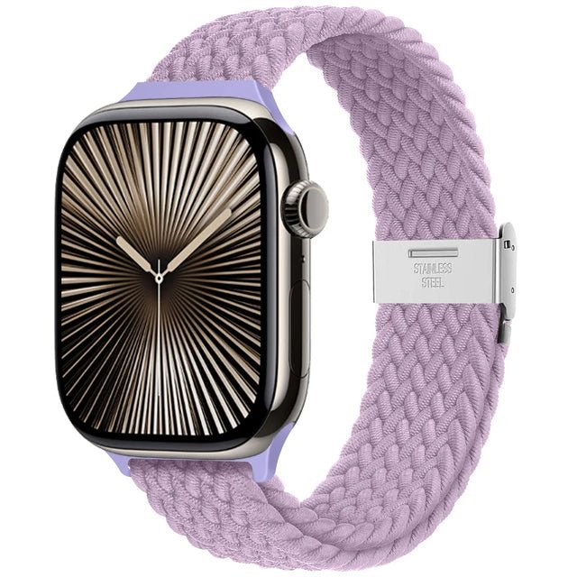 Strap For Apple watch band 46mm 45mm 44mm 49mm 40mm 41mm 42mm Braided loop correa bracelet iWatch series 10 8 9 7 5 2030 - PrimeNest