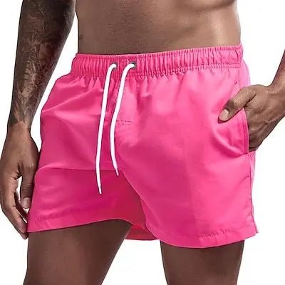 Swim Trunks Swim Shorts for Men Quick Dry Board Shorts Bathing Suit Breathable Drawstring With Pockets for Surfing Beach Summer - PrimeNest