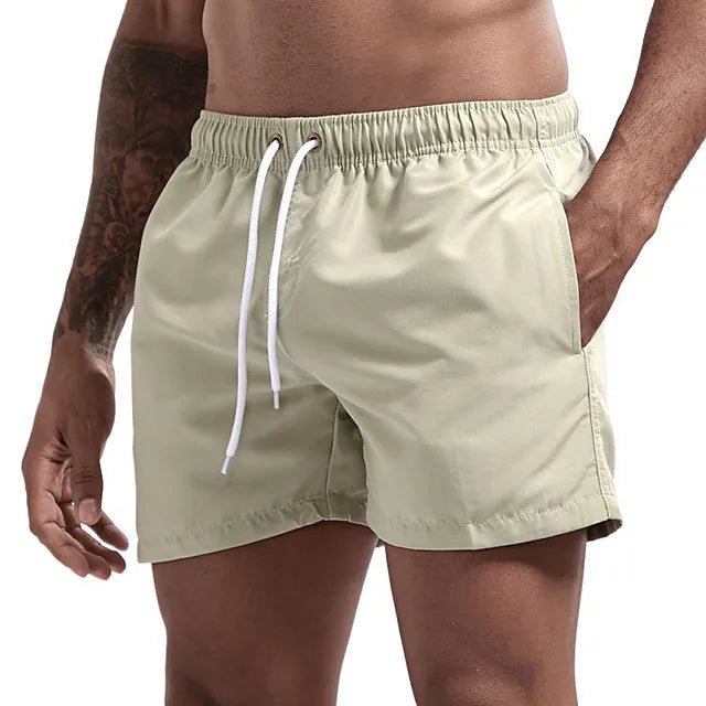 Swim Trunks Swim Shorts for Men Quick Dry Board Shorts Bathing Suit Breathable Drawstring With Pockets for Surfing Beach Summer - PrimeNest