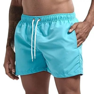 Swim Trunks Swim Shorts for Men Quick Dry Board Shorts Bathing Suit Breathable Drawstring With Pockets for Surfing Beach Summer - PrimeNest