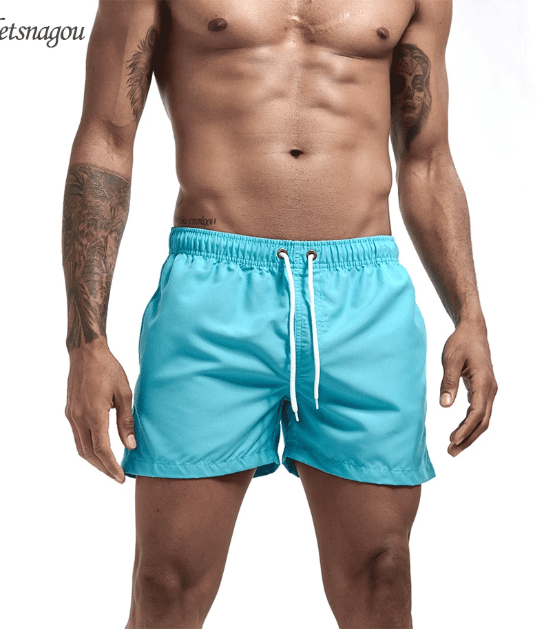 Swim Trunks Swim Shorts for Men Quick Dry Board Shorts Bathing Suit Breathable Drawstring With Pockets for Surfing Beach Summer - PrimeNest