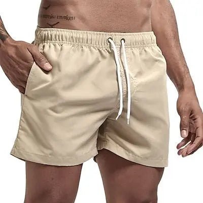 Swim Trunks Swim Shorts for Men Quick Dry Board Shorts Bathing Suit Breathable Drawstring With Pockets for Surfing Beach Summer - PrimeNest