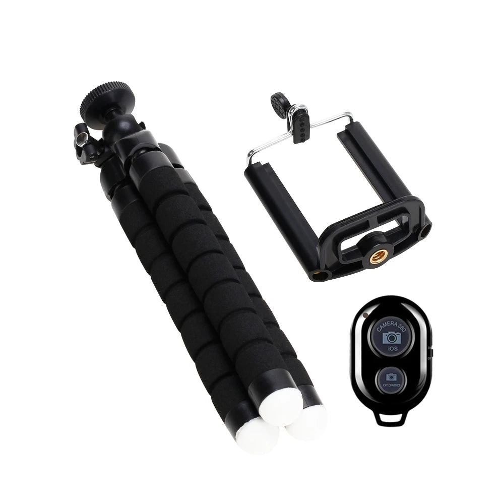 Tripods Tripod For Phone Mobile Camera Holder Clip Smartphone Monopod Tripe Stand Octopus Mini Tripod Stativ For Phone - PrimeNest