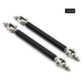 Universal Car Splitter Rods Racing Adjustable Front Rear Bumper Lip Support Strut Brace Tie Pull Bar Kit 75/100/150/200mm - PrimeNest