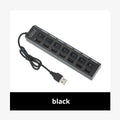 USB Hub 7 Port Multi USB Splitter Power Adapter Multiple Expander With On Off Switch For PC Laptop MacBook Accessories - PrimeNest