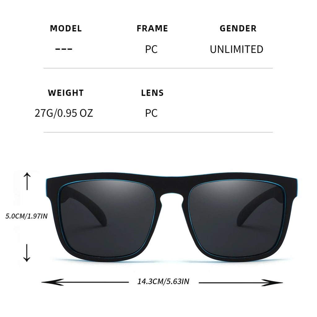 VAGHOZZ Brand New UV400 Men Women Sunglasses Driving Sun Glasses Outdoor Sport Eyewear Male Female Square Eyeglasses - PrimeNest