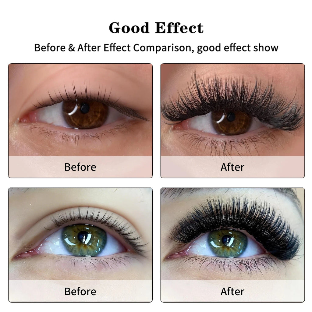 Winky Beauty Individual Eyelash Extension B/C/CC/D/DD Faux Mink Cilias Soft Eye Lash Extension 3D Russian Volume Lashes Makeup - PrimeNest