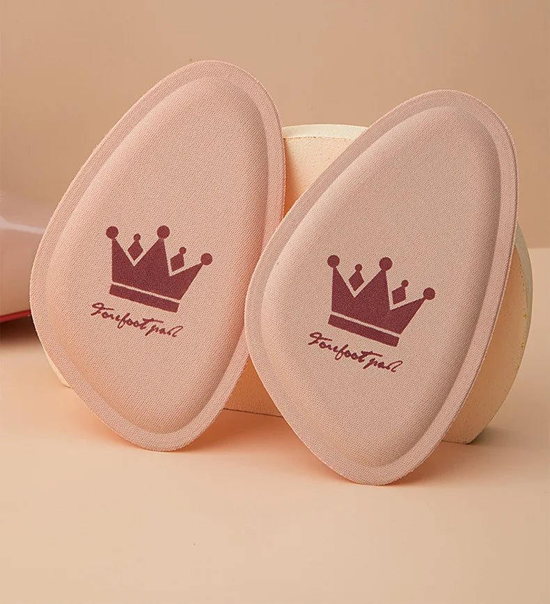 Women Forefoot Pad Pain Relief Insert Half Size Insoles Non-slip Cushion Shoe Breathable Sweat Absorbing Foot Pads for Shoes - PrimeNest