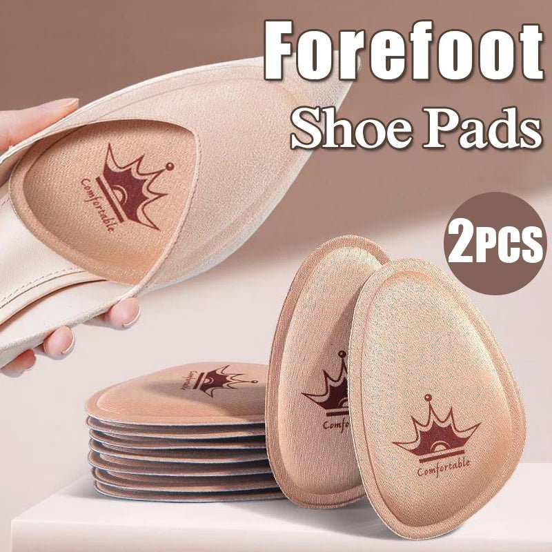 Women Forefoot Pad Pain Relief Insert Half Size Insoles Non-slip Cushion Shoe Breathable Sweat Absorbing Foot Pads for Shoes - PrimeNest
