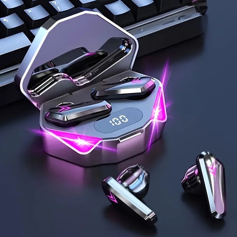 X15 TWS Wireless Bluetooth Headset LED Display Gamer Earbuds with Mic Wireless Headphones Noise Cancelling Bluetooth Earphones - PrimeNest