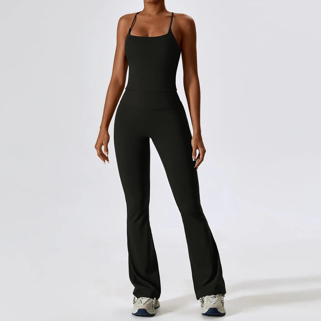 Yoga Set 2PCS Seamless Women Sportswear Workout Clothes Athletic Wear Gym Legging Fitness Bra Crop Top Long Sleeve Sports Suits - PrimeNest