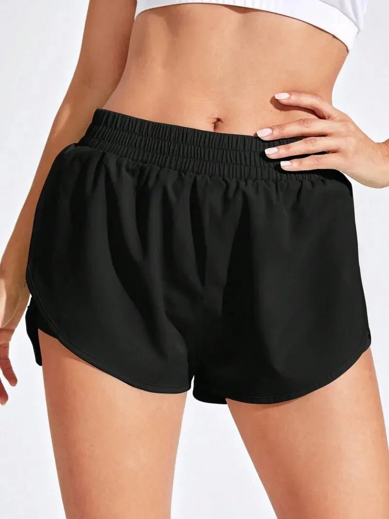 Yoga Shorts Women Fitness Elastic Running Workout Short Leggings For Ladies Gym Sport Shorts Fitness Sportwear - PrimeNest