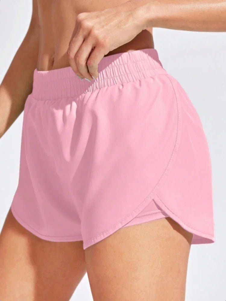 Yoga Shorts Women Fitness Elastic Running Workout Short Leggings For Ladies Gym Sport Shorts Fitness Sportwear - PrimeNest