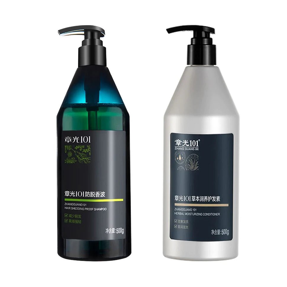 ZHANGGUANG 101 500G Anti Hair Loss Shampoo Repair Damaged Hair Smooth Hair Nourishing Conditioner - PrimeNest